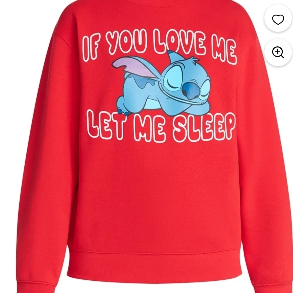 Disney Red Stitch Graphic Apparel